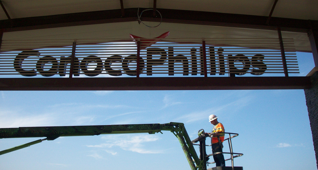 AAG Sign Installation in Austin AAG Sign Installation in Austin